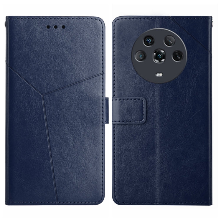 For Honor Magic4 Y Stitching Horizontal Flip Leather Phone Case