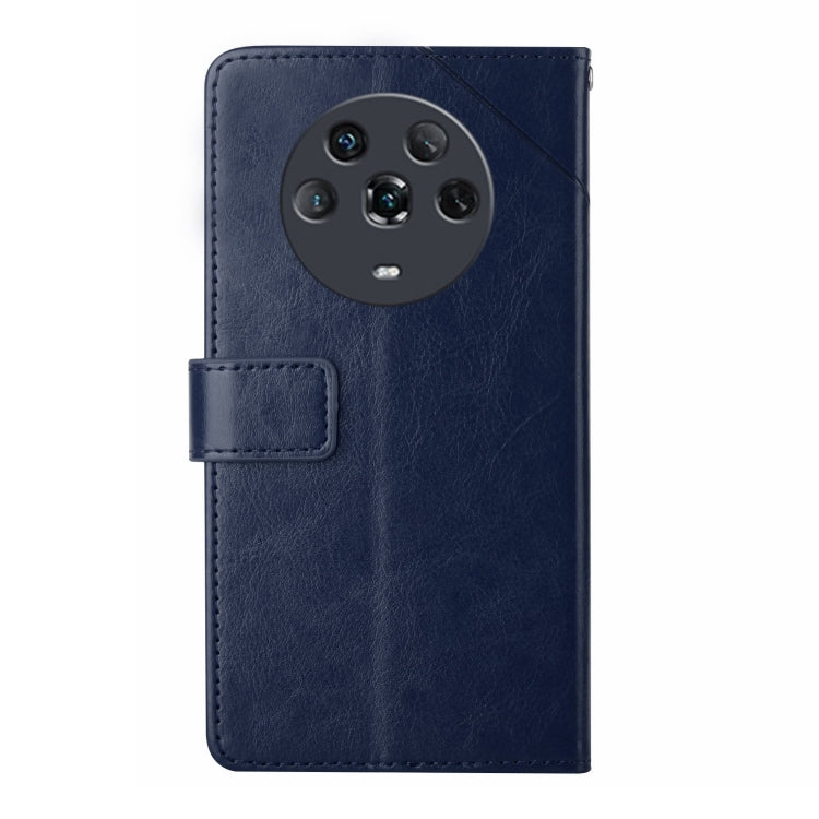 For Honor Magic4 Y Stitching Horizontal Flip Leather Phone Case