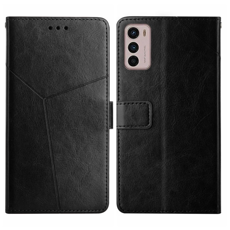 For Motorola Moto G42 Y Stitching Horizontal Flip Leather Phone Case