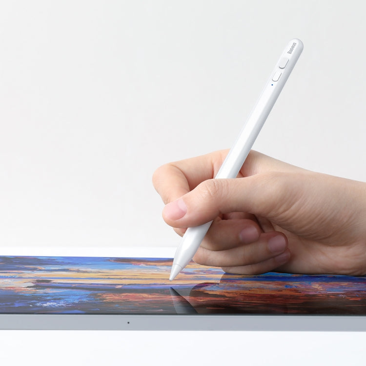 Baseus SXBC000102 Smooth Writing Active Stylus + Wireless Version(White)