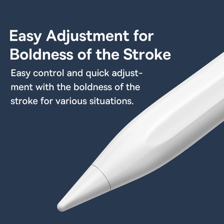 Baseus SXBC000102 Smooth Writing Active Stylus + Wireless Version(White)