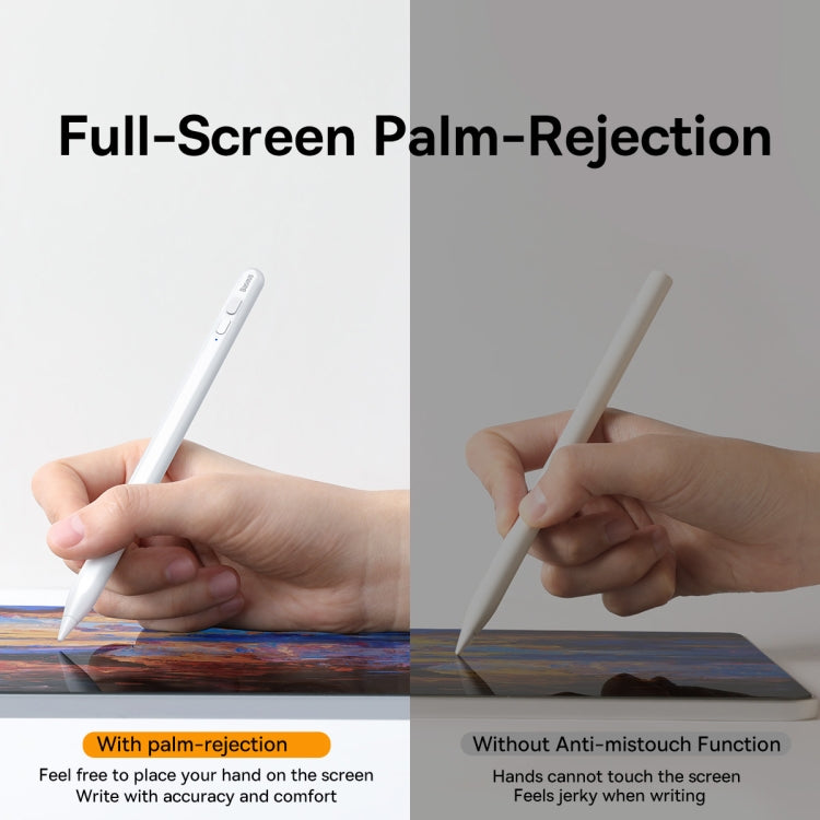 Baseus SXBC000102 Smooth Writing Active Stylus + Wireless Version(White)