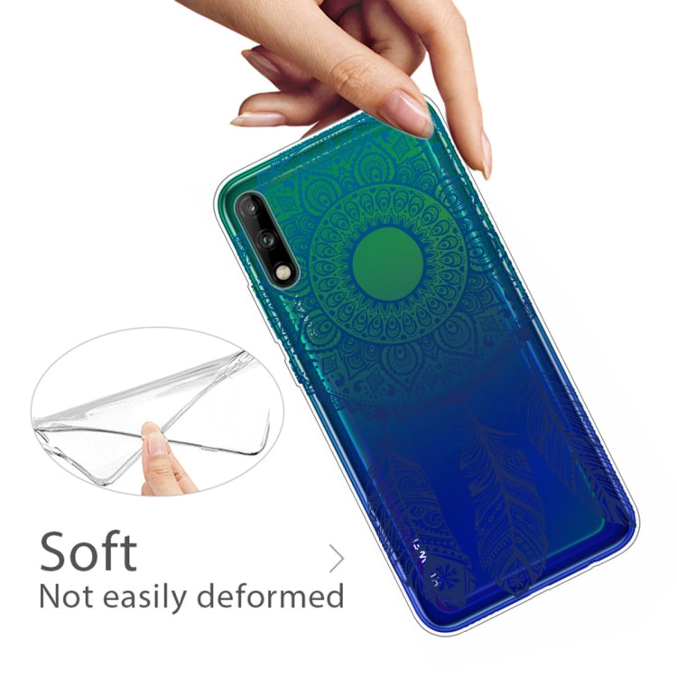 For Huawei Enjoy 10 Painted TPU Protective Case