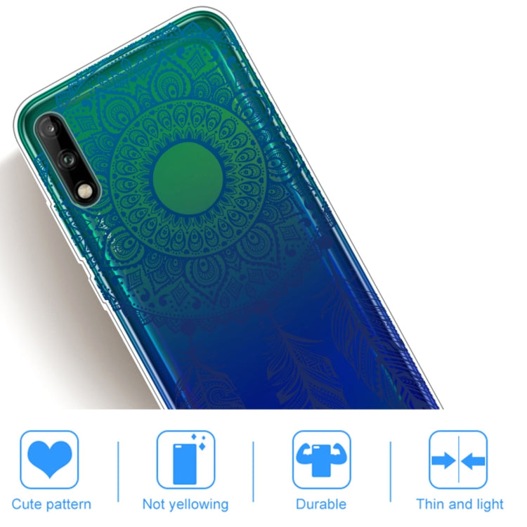 For Huawei Enjoy 10 Painted TPU Protective Case