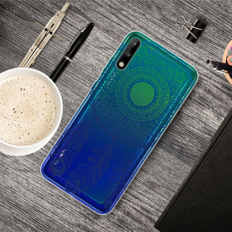 For Huawei Enjoy 10 Painted TPU Protective Case