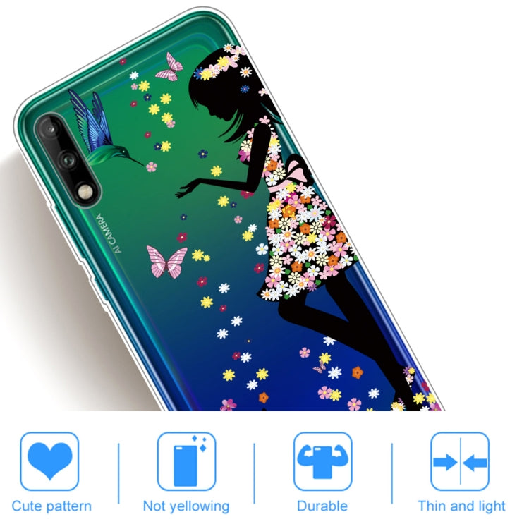 For Huawei Enjoy 10 Painted TPU Protective Case