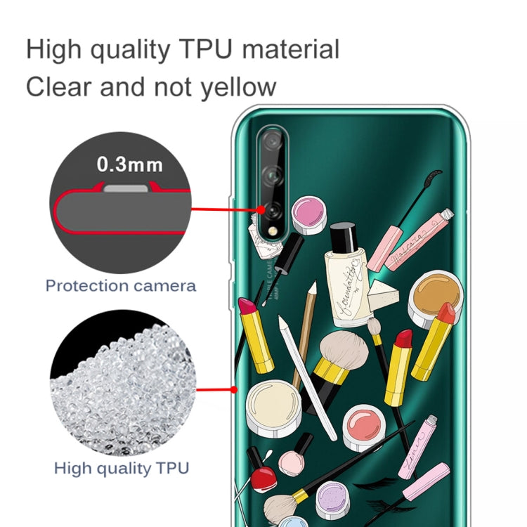 For Huawei Enjoy 10S Painted TPU Protective Case