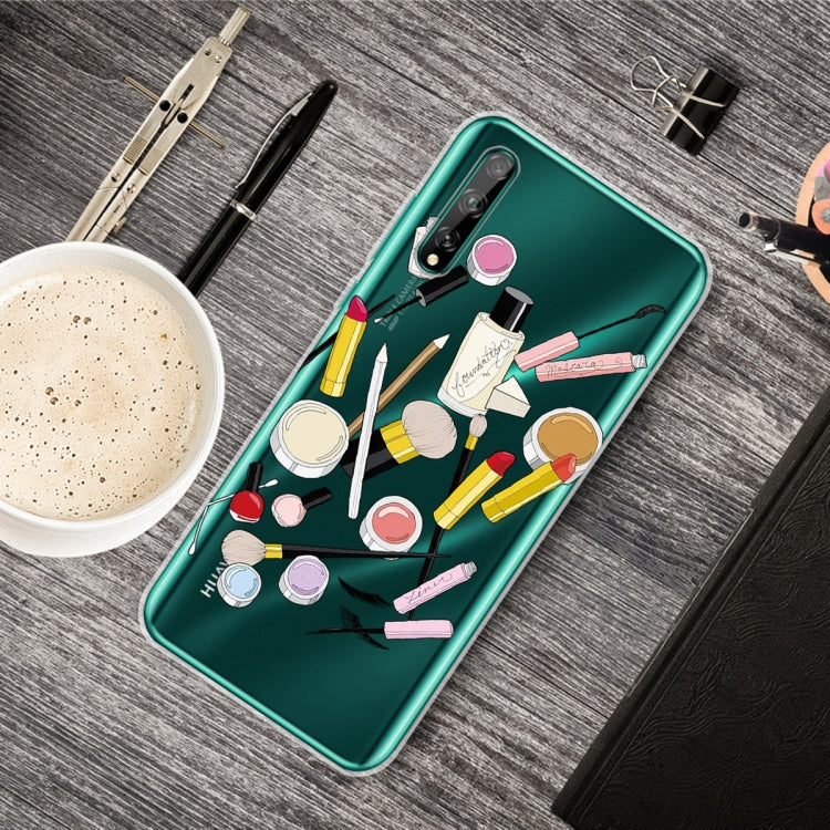 For Huawei Enjoy 10S Painted TPU Protective Case
