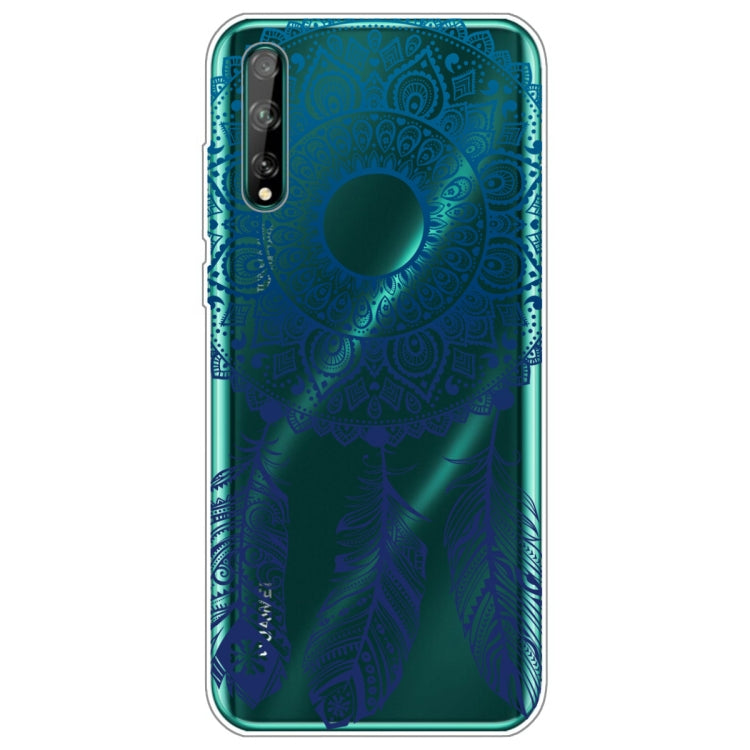 For Huawei Enjoy 10S Painted TPU Protective Case