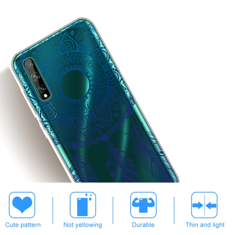 For Huawei Enjoy 10S Painted TPU Protective Case