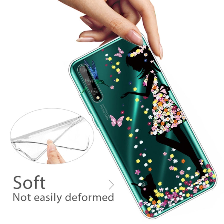 For Huawei Enjoy 10S Painted TPU Protective Case