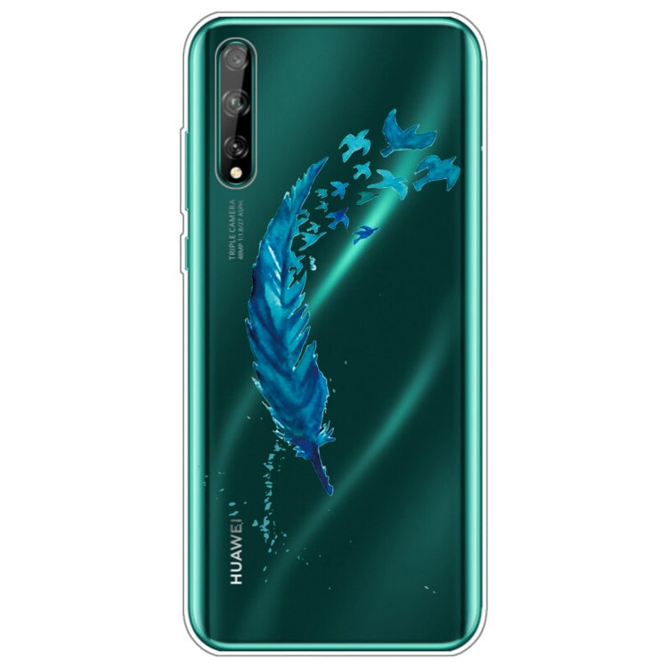 For Huawei Enjoy 10S Painted TPU Protective Case