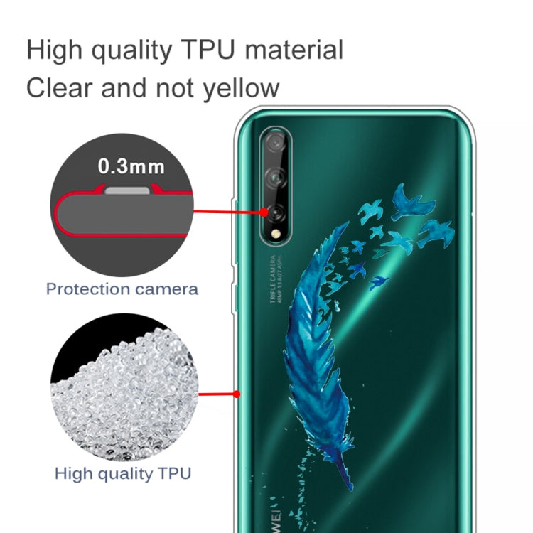For Huawei Enjoy 10S Painted TPU Protective Case