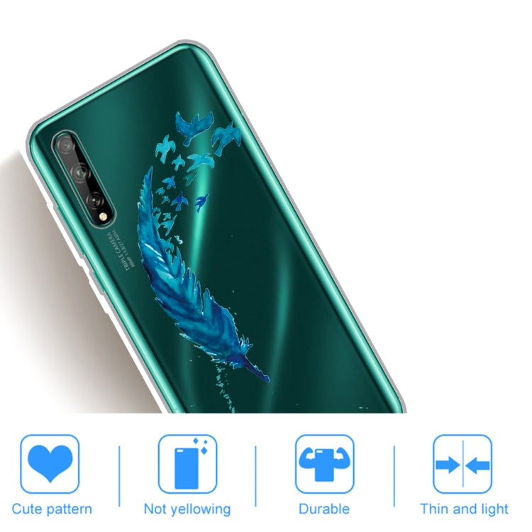For Huawei Enjoy 10S Painted TPU Protective Case