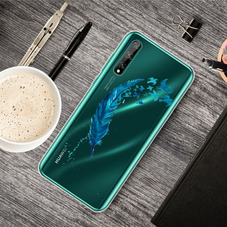 For Huawei Enjoy 10S Painted TPU Protective Case