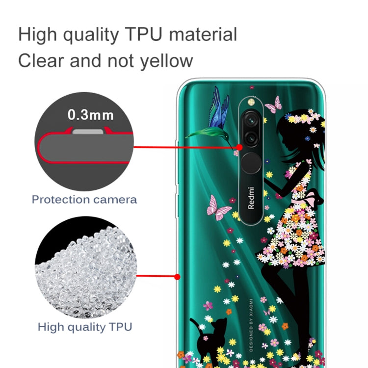For Xiaomi Redmi 8 Painted TPU Protective Case