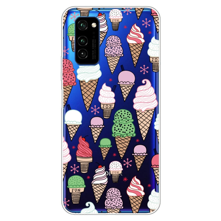 For Huawei Honor V30 Painted TPU Protective Case