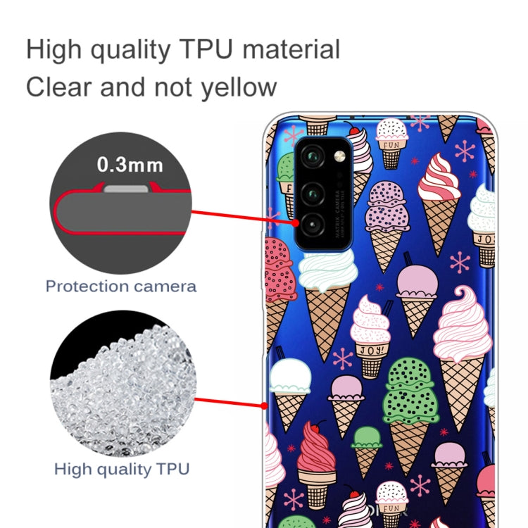 For Huawei Honor V30 Painted TPU Protective Case