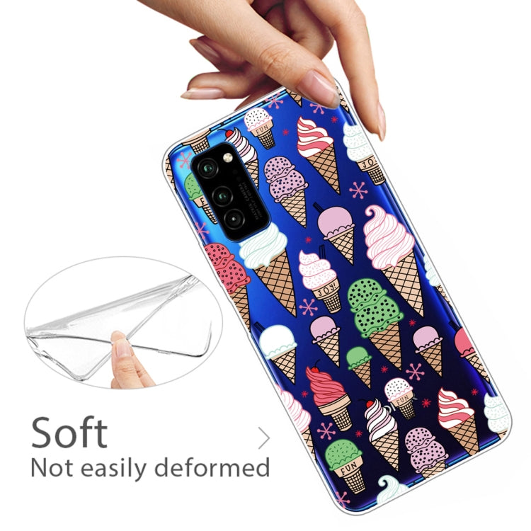 For Huawei Honor V30 Painted TPU Protective Case