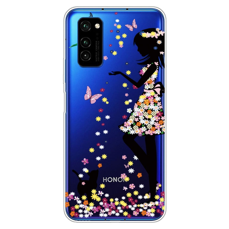 For Huawei Honor V30 Painted TPU Protective Case