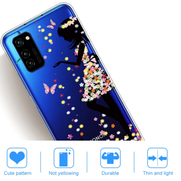 For Huawei Honor V30 Painted TPU Protective Case