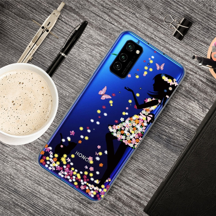 For Huawei Honor V30 Painted TPU Protective Case