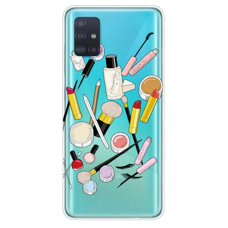 For Galaxy A51 Painted TPU Protective Case