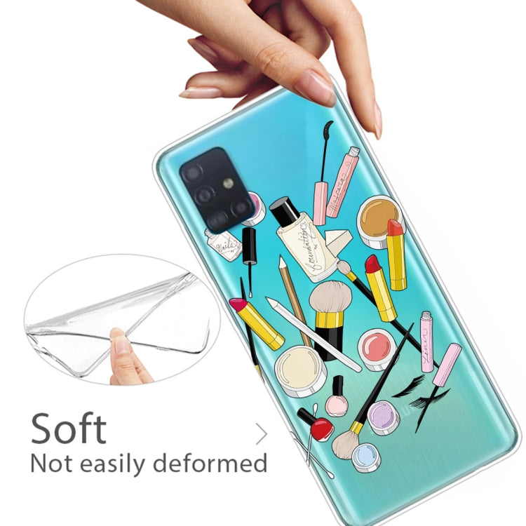 For Galaxy A51 Painted TPU Protective Case