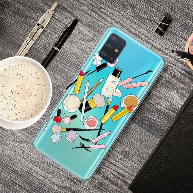 For Galaxy A51 Painted TPU Protective Case