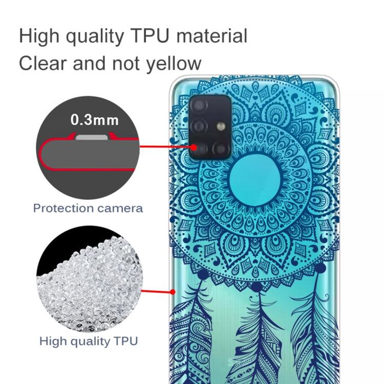 For Galaxy A51 Painted TPU Protective Case