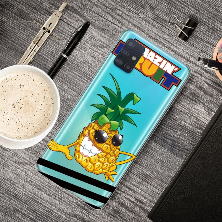 For Galaxy A51 Painted TPU Protective Case