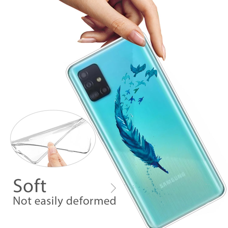 For Galaxy A51 Painted TPU Protective Case