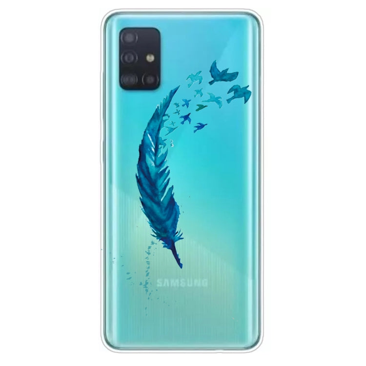 For Galaxy A71 Painted TPU Protective Case
