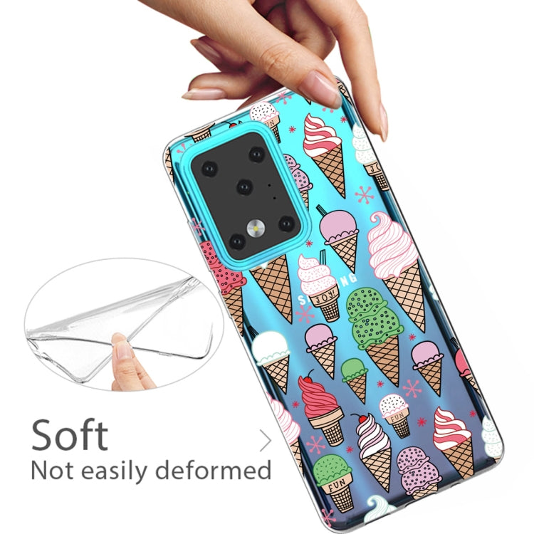 For Galaxy S20 Ultra Painted TPU Protective Case