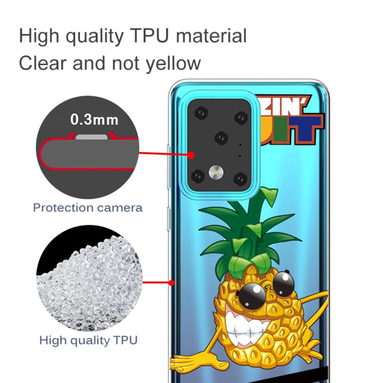 For Galaxy S20 Ultra Painted TPU Protective Case