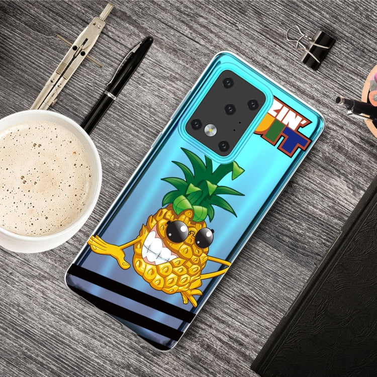 For Galaxy S20 Ultra Painted TPU Protective Case