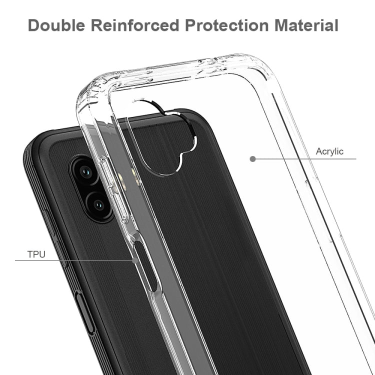 For Samsung Galaxy Xcover6 Pro Scratchproof TPU + Acrylic Protective Case(Transparent)
