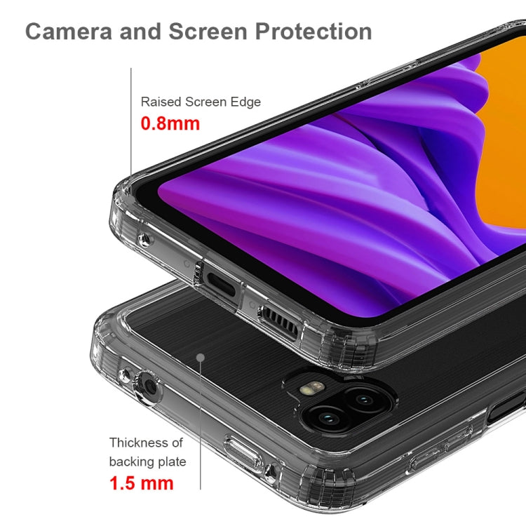 For Samsung Galaxy Xcover6 Pro Scratchproof TPU + Acrylic Protective Case(Transparent)