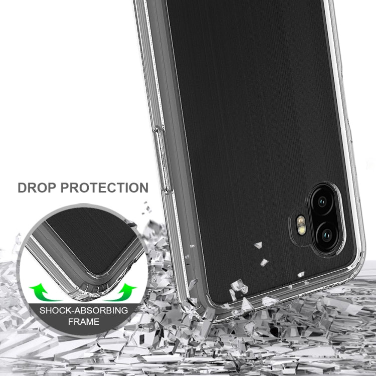 For Samsung Galaxy Xcover6 Pro Scratchproof TPU + Acrylic Protective Case(Transparent)