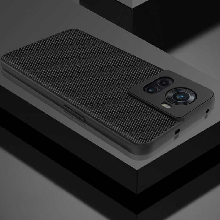 For OnePlus 10R / Ace Ultra-thin Carbon Fiber Texture Printing Phone Case