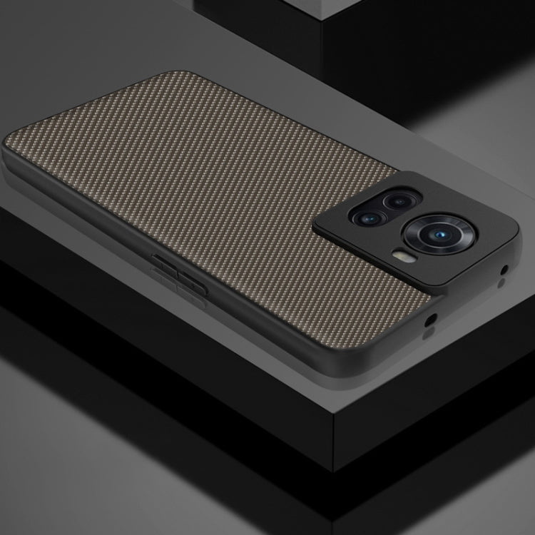 For OnePlus 10R / Ace Ultra-thin Carbon Fiber Texture Printing Phone Case