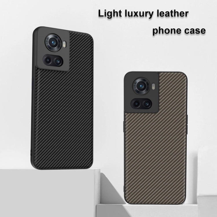 For OnePlus 10R / Ace Ultra-thin Carbon Fiber Texture Printing Phone Case