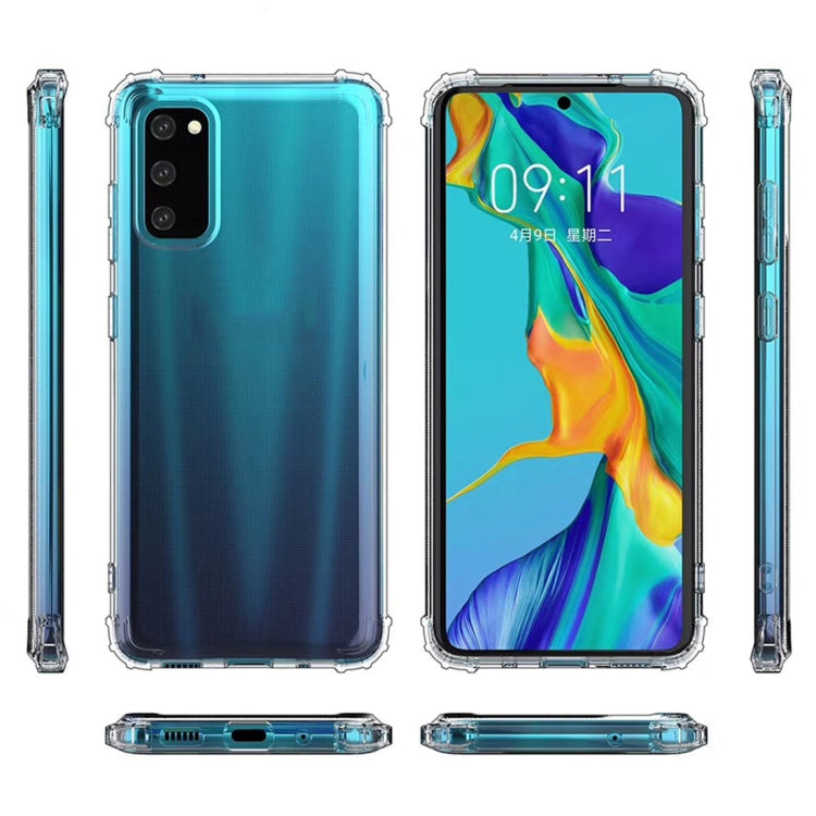 For Galaxy S20 Shockproof Transparent TPU Protective Case