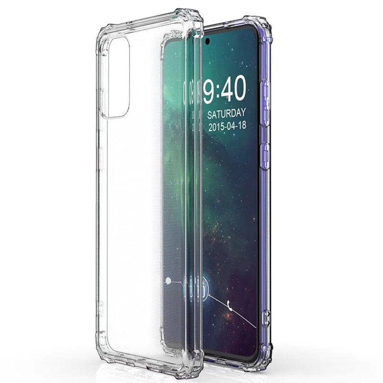 For Galaxy S20+ Shockproof Transparent TPU Protective Case