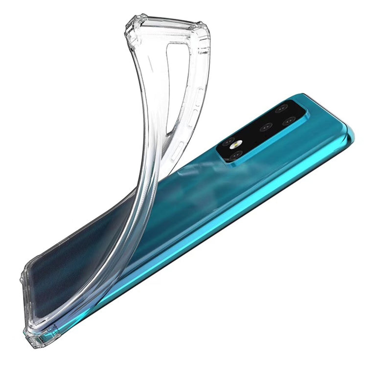 For Galaxy S20 Ultra Shockproof Transparent TPU Protective Case