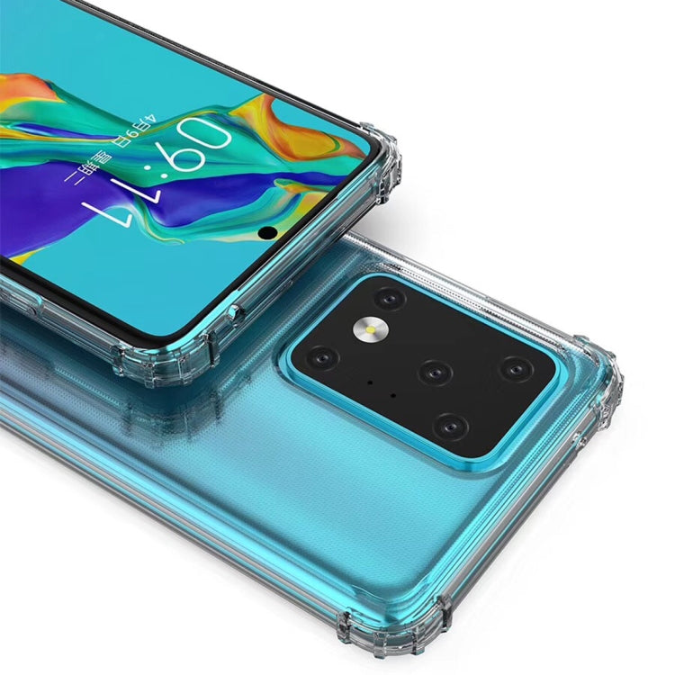 For Galaxy S20 Ultra Shockproof Transparent TPU Protective Case