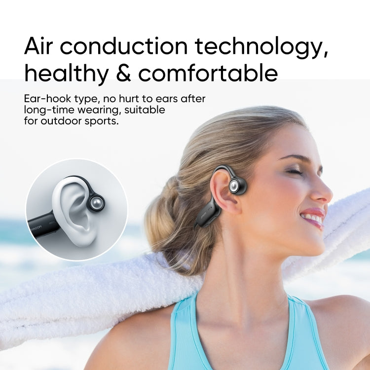 JOYROOM JR-X2 Wireless Bluetooth Air Conduction Earphone(Black)