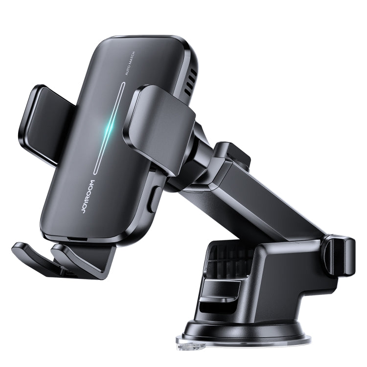 JOYROOM JR-ZS245 Car Dashboard 15W Wireless Charger Phone Holder(Black)
