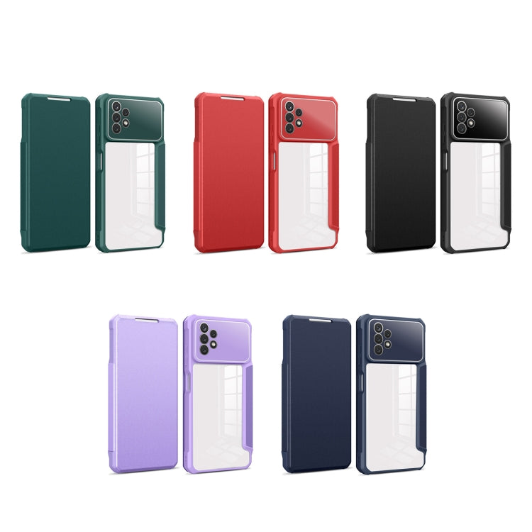 For Samsung Galaxy A13 Magnetic Flip Leather Phone Case