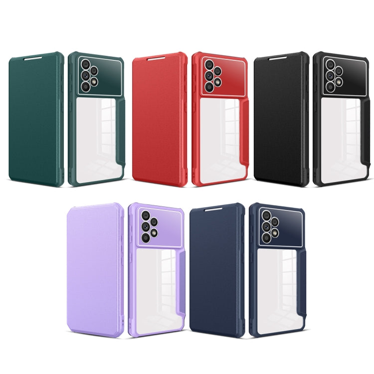 For Samsung Galaxy A33 Magnetic Flip Leather Phone Case